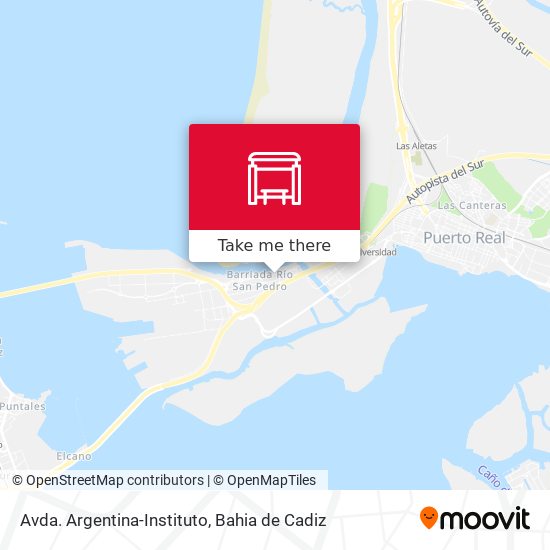 Avda. Argentina-Instituto map