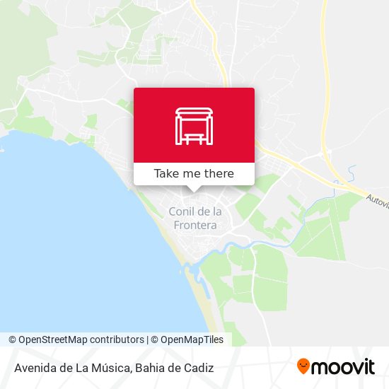 Avenida de La Música map