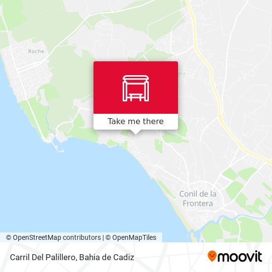 Carril Del Palillero map