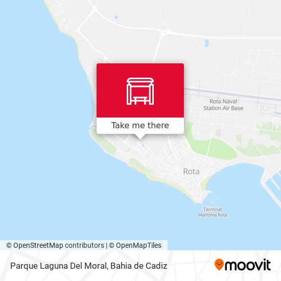 mapa Parque Laguna Del Moral