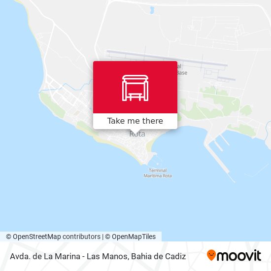Avda. de La Marina - Las Manos map