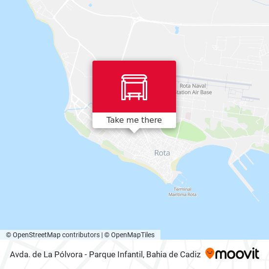 mapa Avda. de La Pólvora - Parque Infantil