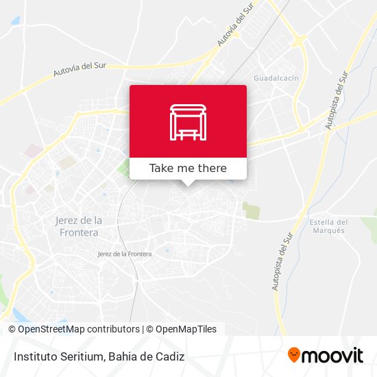 Instituto Seritium map