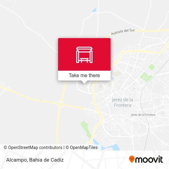 Alcampo map