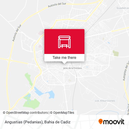 Angustias (Pedanías) map
