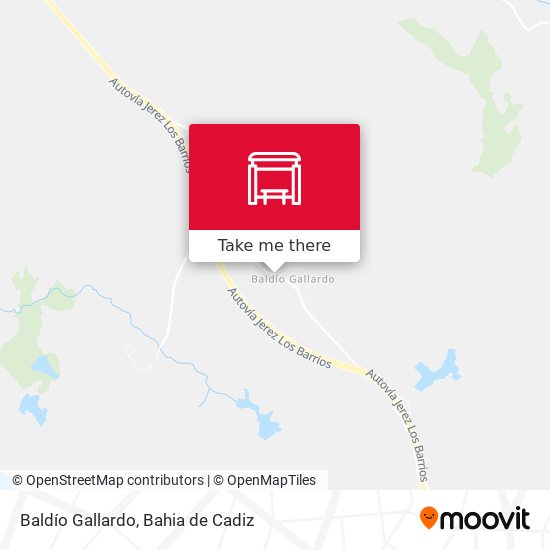 Baldío Gallardo map