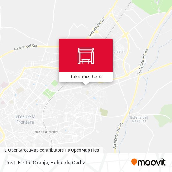 Inst. F.P La Granja map