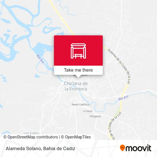 Alameda Solano map
