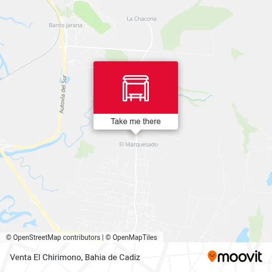 Venta El Chirimono map