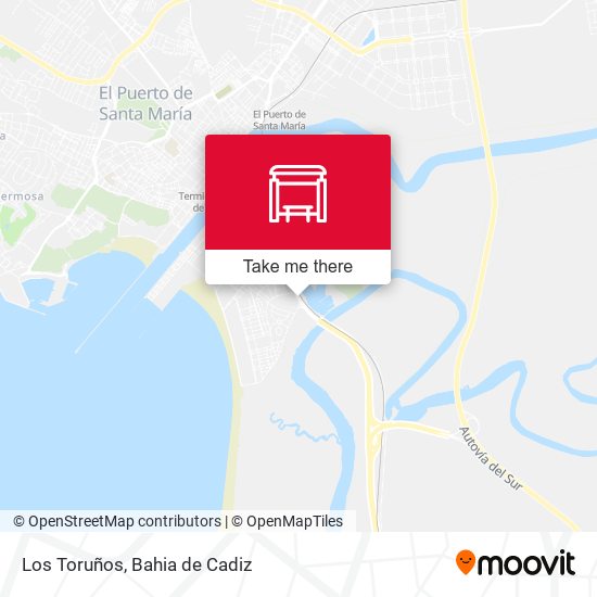 Los Toruños map