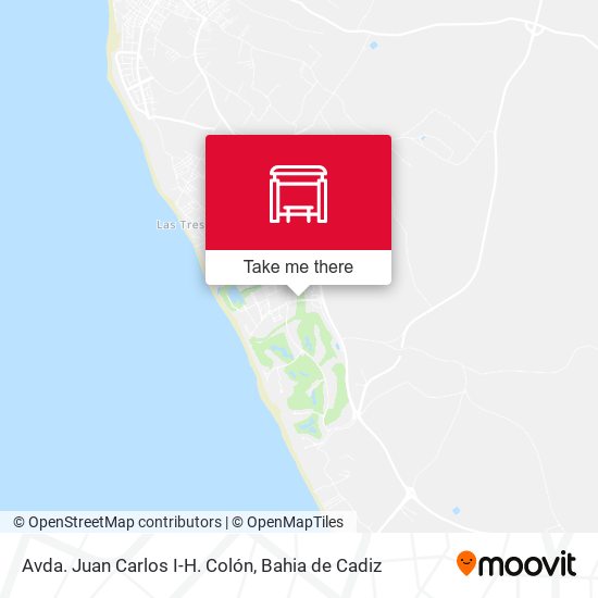 Avda. Juan Carlos I-H. Colón map