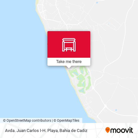 Avda. Juan Carlos I-H. Playa map
