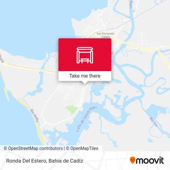 Ronda Del Estero map