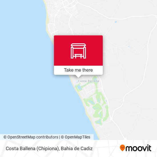 Costa Ballena (Chipiona) map