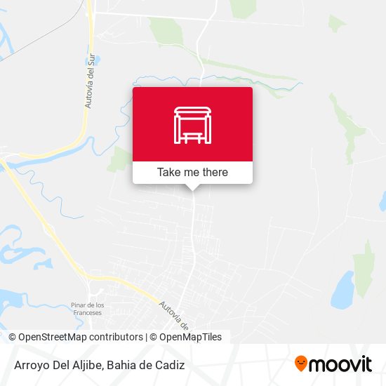 Arroyo Del Aljibe map