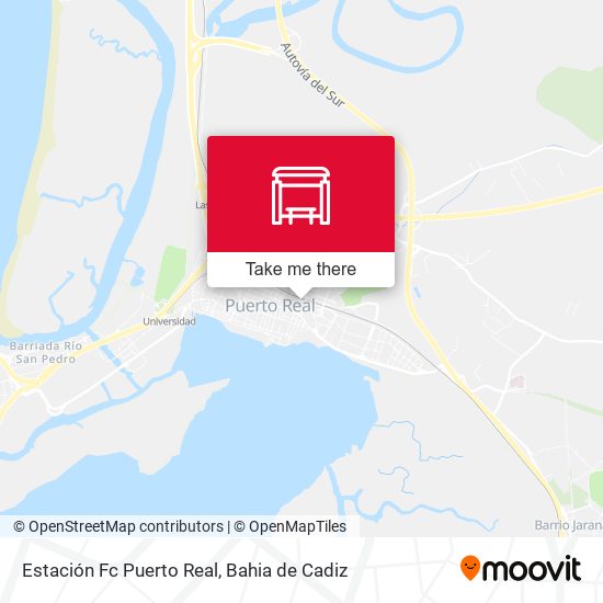 Estación Fc Puerto Real map