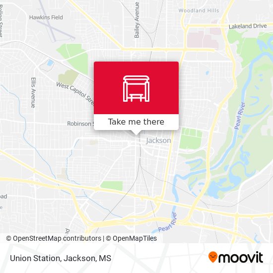 Mapa de Union Station