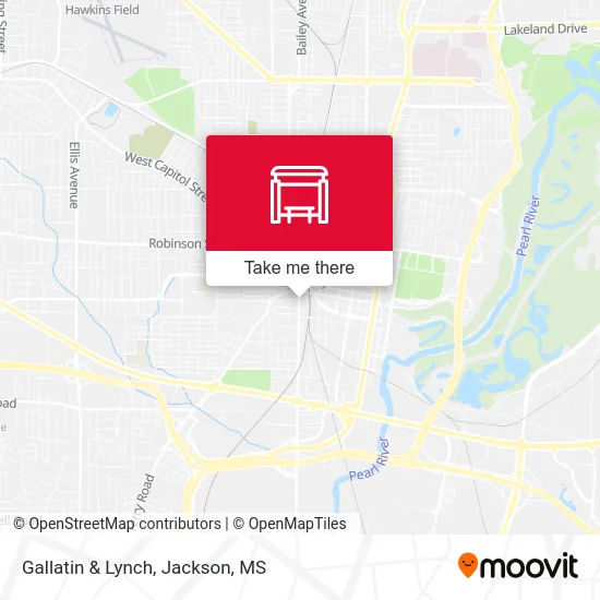 Gallatin & Lynch map