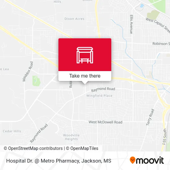 Mapa de Hospital Dr. @ Metro Pharmacy