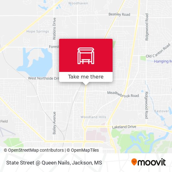 State Street @ Queen Nails map