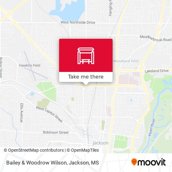 Mapa de Bailey & Woodrow Wilson