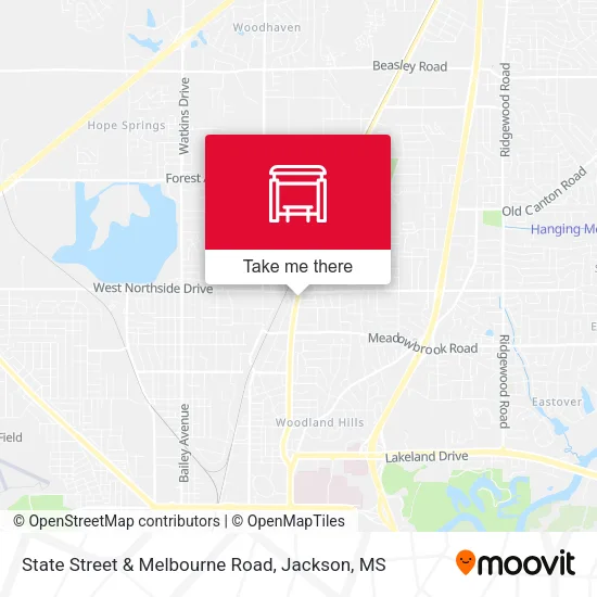 Mapa de State Street & Melbourne Road