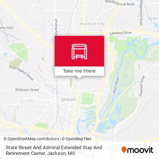 State Street And Admiral Extended Stay And Retirement Center map