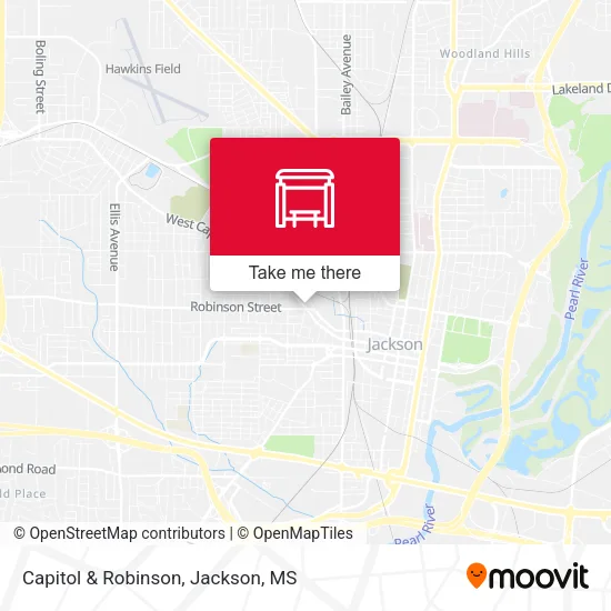 Mapa de Capitol & Robinson