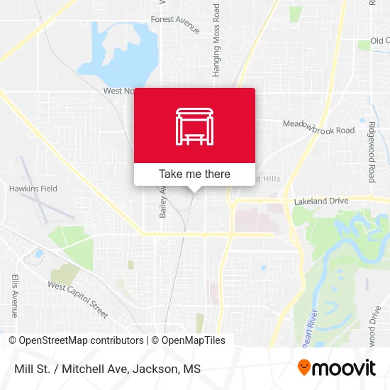 Mapa de Mill St. / Mitchell Ave