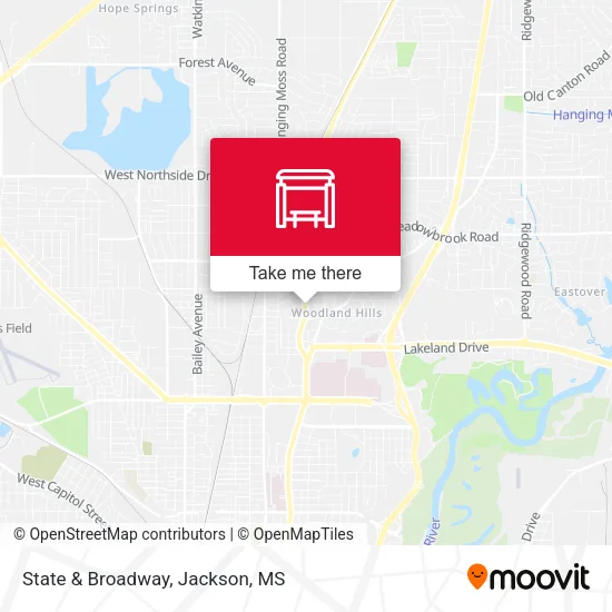 Mapa de State & Broadway
