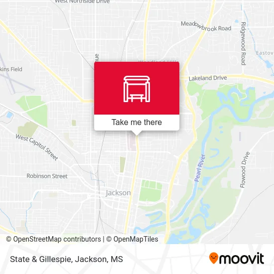 State & Gillespie map