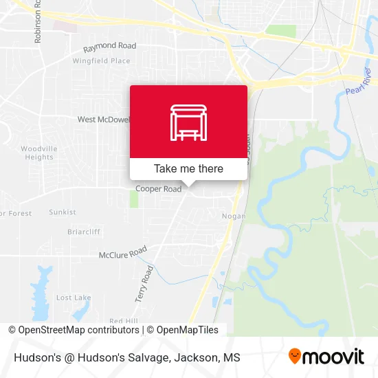 Mapa de Hudson's @ Hudson's Salvage