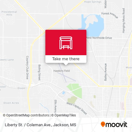 Mapa de Liberty St. / Coleman Ave.