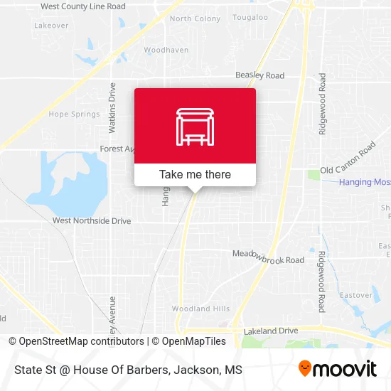 Mapa de State St @ House Of Barbers