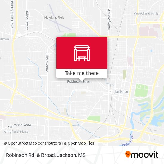 Mapa de Robinson Rd. & Broad
