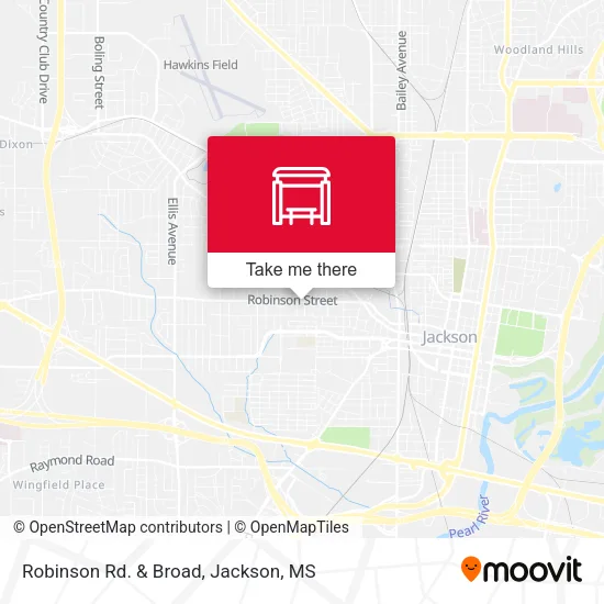 Mapa de Robinson Rd. & Broad
