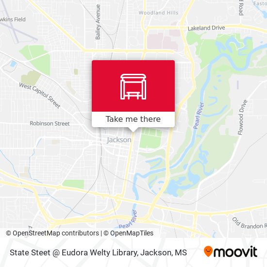 State Steet @ Eudora Welty Library map