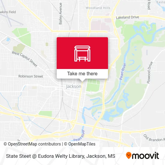Mapa de State Steet @ Eudora Welty Library