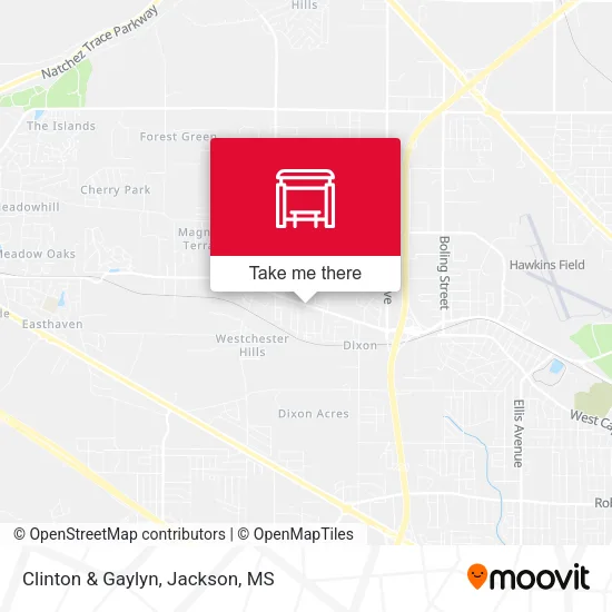 Clinton & Gaylyn map