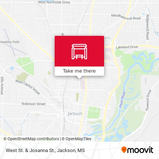 Mapa de West St. & Josanna St.
