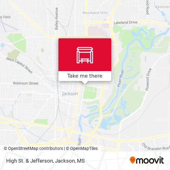Mapa de High St. & Jefferson