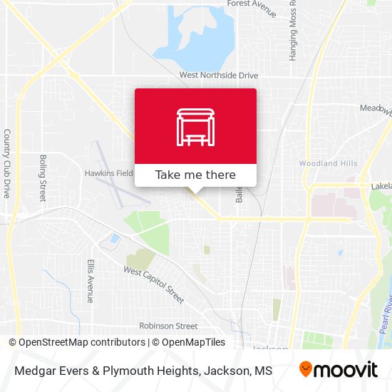Medgar Evers & Plymouth Heights map