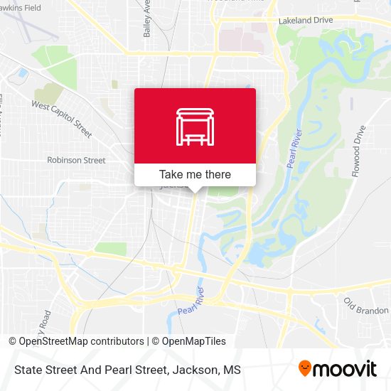 State Street And Pearl Street map