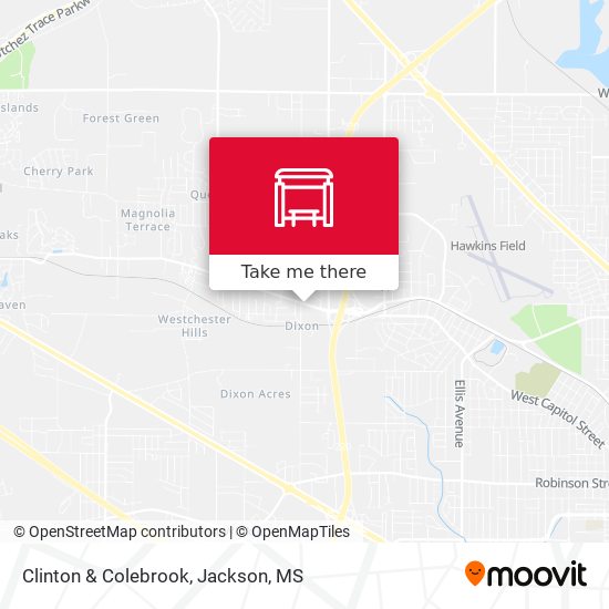 Mapa de Clinton & Colebrook