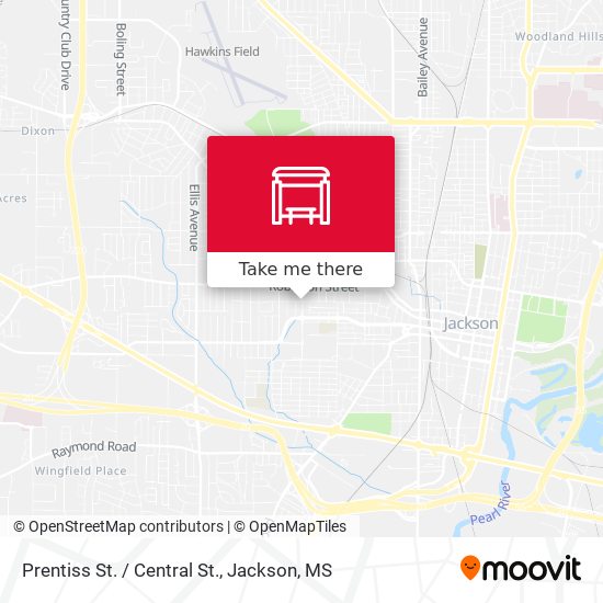 Mapa de Prentiss St. / Central St.
