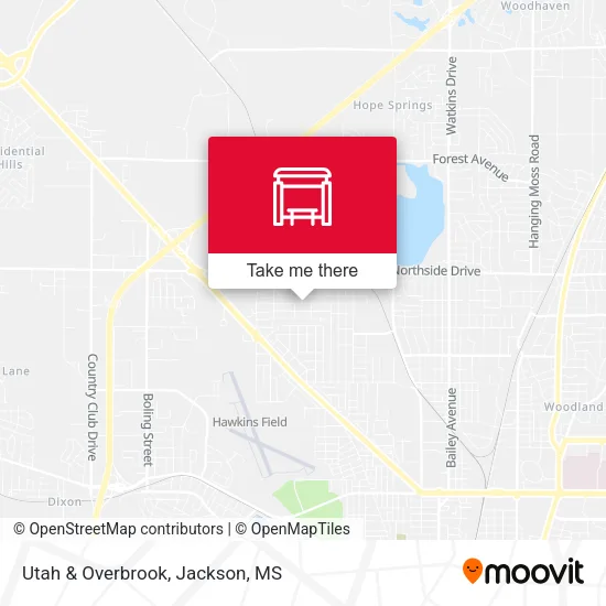 Mapa de Utah & Overbrook