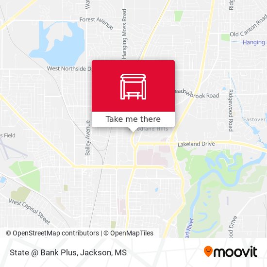 State @ Bank Plus map