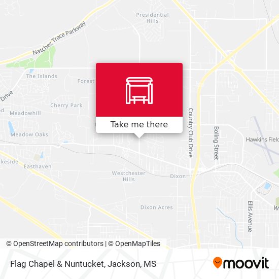 Mapa de Flag Chapel & Nuntucket