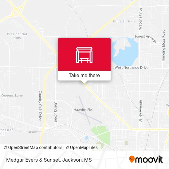 Mapa de Medgar Evers & Sunset