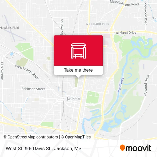 Mapa de West St. & E Davis St.